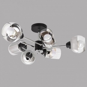 Потолочная люстра Imex MD.8243 MD.8243-6-S-BK+CH в Троицке - troick.ok-mebel.com | фото