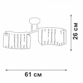 Потолочная люстра Vitaluce V5884 V5884-0/4PL в Троицке - troick.ok-mebel.com | фото 4