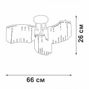 Потолочная люстра Vitaluce V5884 V5884-0/6PL в Троицке - troick.ok-mebel.com | фото 3