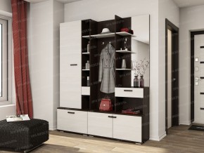 Прихожая Инес ШК770 + ВЗ1000 венге/лоредо в Троицке - troick.ok-mebel.com | фото 2