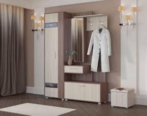ИНФИНИТИ Прихожая (Секция с зеркалом + шкаф-пенал) в Троицке - troick.ok-mebel.com | фото 2