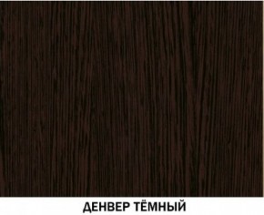 Шкаф №615 "Инна" Денвер темный в Троицке - troick.ok-mebel.com | фото 4