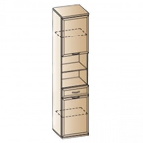Прихожая Карина композиция 7 (Ясень Асахи) в Троицке - troick.ok-mebel.com | фото 3