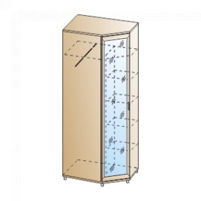 Прихожая Мелисса композиция 10 (Ясень Асахи) в Троицке - troick.ok-mebel.com | фото 6