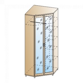 Прихожая Мелисса композиция 3 (Ясень Асахи) в Троицке - troick.ok-mebel.com | фото 5