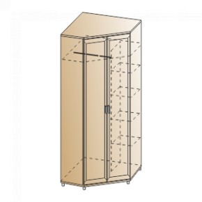Прихожая Мелисса композиция 7 (Гикори Джексон светлый) в Троицке - troick.ok-mebel.com | фото 4