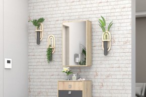 Прихожая Монако-2 (Дуб Сонома/Графит) в Троицке - troick.ok-mebel.com | фото 5