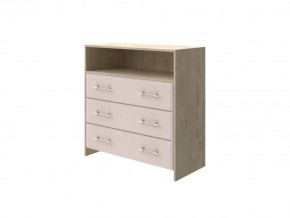 PROxSON Комод Varna (ЛДСП Бунратти+ткань Бунратти/Ultra Суфле) 90x40 в Троицке - troick.ok-mebel.com | фото