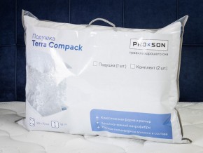 PROxSON Комплект подушек Terra Compack (Микрофибра Полотно) 50x70 в Троицке - troick.ok-mebel.com | фото 10