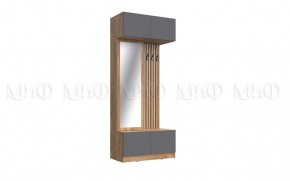 РОДЖИНА Прихожая (модульная) графит в Троицке - troick.ok-mebel.com | фото 4