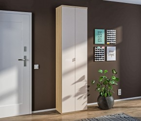 Шкаф 2 дверный Афина СБ-3312 (Дуб винченца/Кашемир серый) в Троицке - troick.ok-mebel.com | фото 1