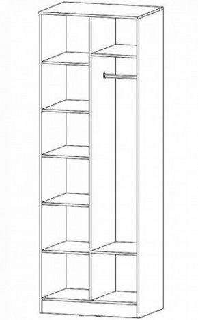 ГАММА Шкаф 2-х створчатый в Троицке - troick.ok-mebel.com | фото 2