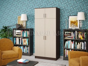 Шкаф 2-х створчатый штанга+полка (900) в Троицке - troick.ok-mebel.com | фото 3