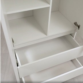 Шкаф 2-х створчатый Симпл ШК-03 (белый) в Троицке - troick.ok-mebel.com | фото 6