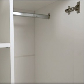 Шкаф 2-х створчатый Симпл ШК-03 (белый) в Троицке - troick.ok-mebel.com | фото 9