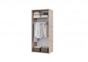 Шкаф 2-х створчатый VICTOR (Сонома/Белый) в Троицке - troick.ok-mebel.com | фото 2