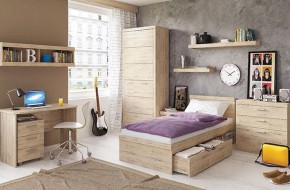 Шкаф 2D OSKAR , цвет дуб Санремо в Троицке - troick.ok-mebel.com | фото 5