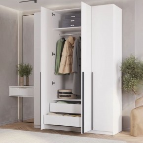 Шкаф 4-х створчатый Айрон ШК-13 (белый) в Троицке - troick.ok-mebel.com | фото 4