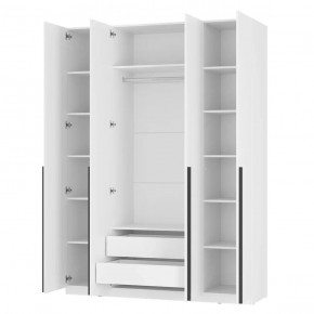 Шкаф 4-х створчатый Айрон ШК-13 (белый) в Троицке - troick.ok-mebel.com | фото 7