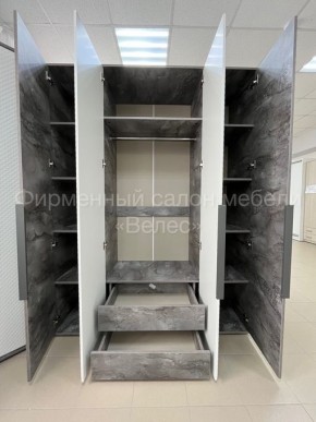 Шкаф 4-ств. для одежды "Лео" в Троицке - troick.ok-mebel.com | фото 2