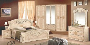Шкаф 6-и дверный с зеркалами (02.146) Рома (беж) в Троицке - troick.ok-mebel.com | фото 3