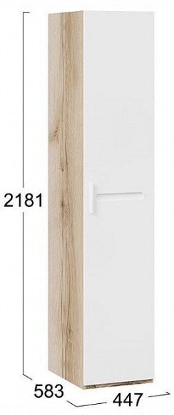 Шкаф для белья Фьюжн ТД-260.07.01 в Троицке - troick.ok-mebel.com | фото 4