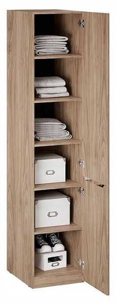 Шкаф для белья Глосс СМ-319.07.001 в Троицке - troick.ok-mebel.com | фото 2