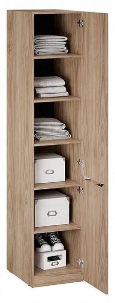 Шкаф для белья Глосс СМ-319.07.002 в Троицке - troick.ok-mebel.com | фото 2