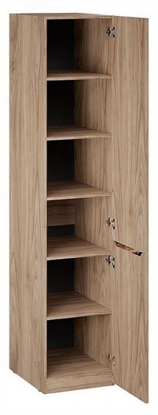 Шкаф для белья Глосс СМ-319.07.002 в Троицке - troick.ok-mebel.com | фото 3