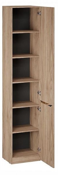 Шкаф для белья Глосс СМ-319.07.012 в Троицке - troick.ok-mebel.com | фото 3