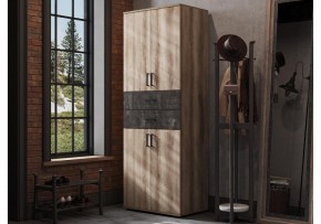 Шкаф для белья Паркинс в Троицке - troick.ok-mebel.com | фото 4