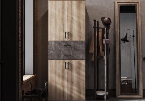 Шкаф для белья Паркинс в Троицке - troick.ok-mebel.com | фото 6