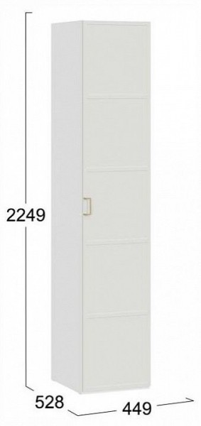 Шкаф для белья Стелла в Троицке - troick.ok-mebel.com | фото 4