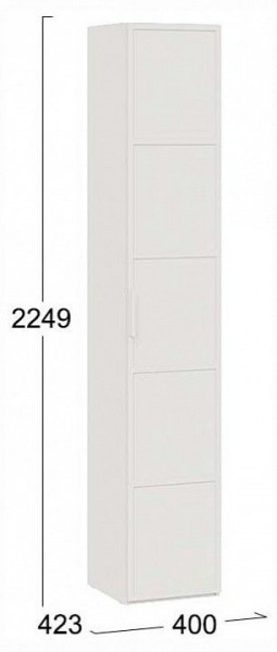 Шкаф для белья Стелла Исп.2 в Троицке - troick.ok-mebel.com | фото 4