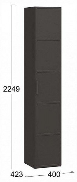 Шкаф для белья Стелла Исп.2 в Троицке - troick.ok-mebel.com | фото 4