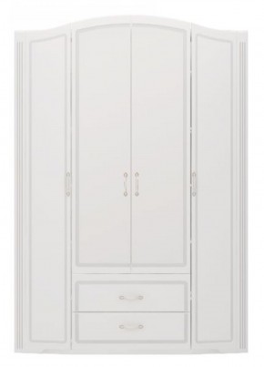 Шкаф для одежды 4-х дв.с ящиками Виктория 2  без зеркал в Троицке - troick.ok-mebel.com | фото