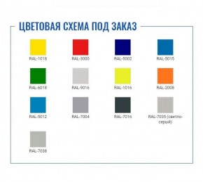 Шкаф для раздевалок усиленный ML-11-40 (базовый модуль) в Троицке - troick.ok-mebel.com | фото 2