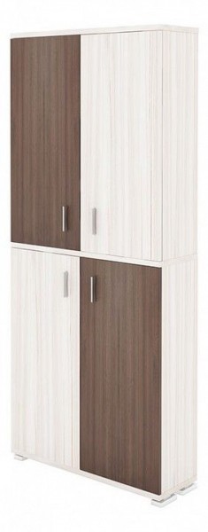 Шкаф книжный Домино ПУ-30-3 в Троицке - troick.ok-mebel.com | фото