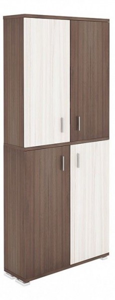 Шкаф книжный Домино ПУ-30-3 в Троицке - troick.ok-mebel.com | фото