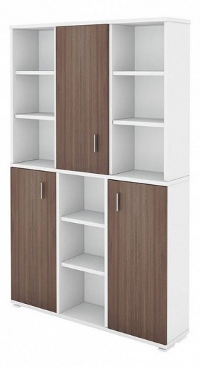 Шкаф книжный Домино ПУ-40-3 в Троицке - troick.ok-mebel.com | фото