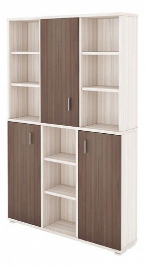 Шкаф книжный Домино ПУ-40-3 в Троицке - troick.ok-mebel.com | фото