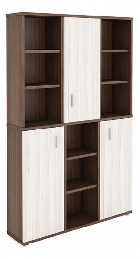 Шкаф книжный Домино ПУ-40-3 в Троицке - troick.ok-mebel.com | фото