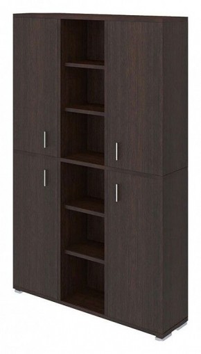 Шкаф книжный Домино ПУ-40-5 в Троицке - troick.ok-mebel.com | фото