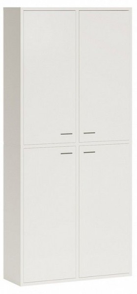 Шкаф книжный Домино СУ(ш2в2)+4ФГ в Троицке - troick.ok-mebel.com | фото