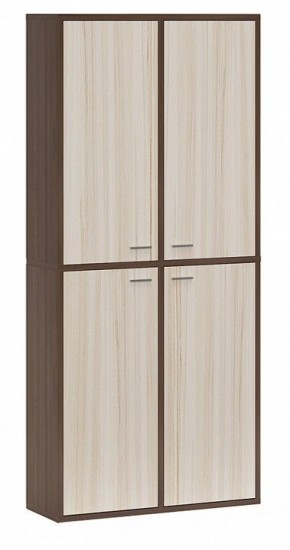 Шкаф книжный Домино СУ(ш2в2)+4ФГ в Троицке - troick.ok-mebel.com | фото