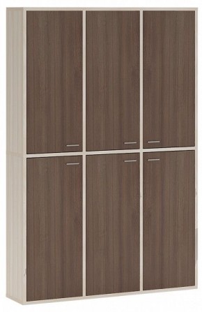 Шкаф книжный Домино СУ(ш3в2)+6ФГ в Троицке - troick.ok-mebel.com | фото