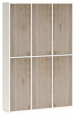 Шкаф книжный Домино СУ(ш3в2)+6ФГ в Троицке - troick.ok-mebel.com | фото