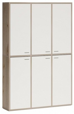 Шкаф книжный Домино СУ(ш3в2)+6ФГ в Троицке - troick.ok-mebel.com | фото