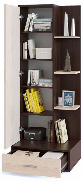Шкаф книжный СТ-9 в Троицке - troick.ok-mebel.com | фото 3