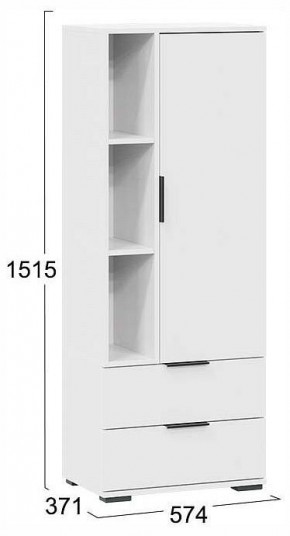 Шкаф комбинированный Агата в Троицке - troick.ok-mebel.com | фото 4